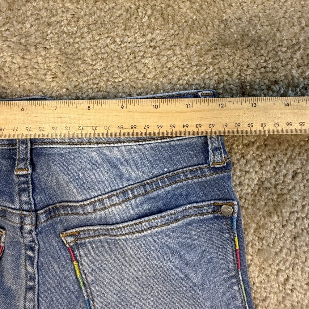 Judy Blue Skinny Fit Jeans Womens Size 0/24 High Rise Denim Blue Ankle F680 - Picture 11 of 16